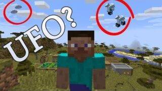 4 Strangest Sightings in Minecraft (UFO and Ghost Sightings)