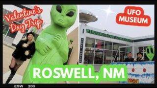 AMERİKA KEŞİFLERİ ~ ROSWELL, NM | UFO MÜZESİ GEZİMİZ🛸👽 ~ SEVGİLİLER GÜNÜ EDITION❤️