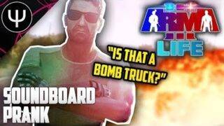 ARMA 3: PsiSyn Life — Soundboard PRANK (Gone Right)!