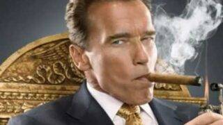 Arnold Schwarzenegger calls a Crazy Gentlemen's Club (Arnold soundboard prank)