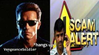 Arnold Schwarzenegger Calls Back Indian Scammers (Soundboard Prank Call)