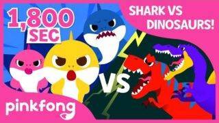 Baby Shark vs Dinosaurs | +Compilation | April Fools Prank |  Best Nursery Rhymes for Kids