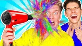 Best DIY Prank Wins $10,000 Plus How To Do Funny Magic Tricks & Slime vs Food Challenge