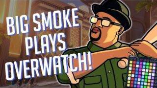 BIG SMOKE Plays OVERWATCH! Soundboard Pranks!! *Funny Reactions*