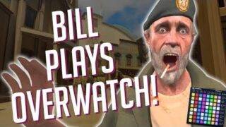 BILL Plays OVERWATCH! Soundboard Pranks & Stunning Reactions!