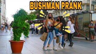 Bushman Prank in Madrid Scaring People [Parte #6]