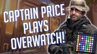 Captain Price Plays OVERWATCH! Soundboard Pranks in Competitive!
