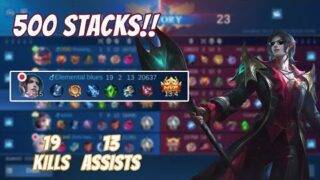 Cecilion WTF Damage! Insane Stack Monster! | 500+ Stacks ~ MLBB