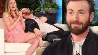 || Chris Evans and Elizabeth prank #avengersprank #short