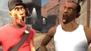 CJ Plays Team Fortress 2! Soundboard Pranks & Funny Teammates!