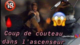 COUP DE COUTEAU DANS UN ASCENSEUR 😱😨 (PRANK ELEVATOR BLOOD)