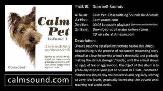 Door Bell Sound effect – Desensitizing Sounds for Dogs, Cats and other animals