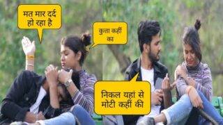 Fighting Prank On Girlfriend Simran Manchanda || Gone Wrong || Pranks In India || Ankush Rajput