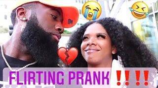 FLIRTING WITH MY BEST FRIEND PRANK!!