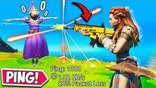 FORTNITE… BUT WITH *1000 PING* – Fortnite Funny Fails and WTF Moments! 1241