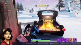 FORTNITE TROLLING!  The Walking Dead Soundboard Prank!