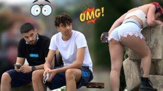 GIRL Eating Loud Chupa Chups  PRANK 😲🔥  Best of Just For Laughs