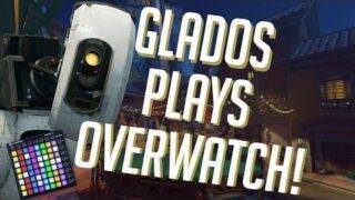 GLADoS Plays OVERWATCH! Soundboard Pranks in Competitive! *Amazing Reactions*