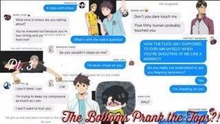Haikyuu!! The Bottoms Prank the Tops|| part 3/3 || What's good shawty? your man still around?