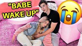 Having BAD PERIOD Cramps Then Passing Out PRANK On BOYFRIEND! *SO CUTE*