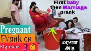 I am pregnant and I will not marry him Prank on mom | Gone wrong ( She cried )