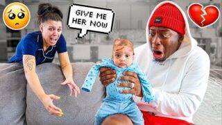 I DROPPED BABY AYLA PRANK **BAD IDEA**