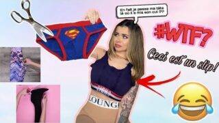 JE TESTE DES ASTUCES VÊTEMENTS WTF ! 🤣