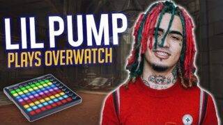 Lil Pump Plays Overwatch Competitive! Soundboard Prank