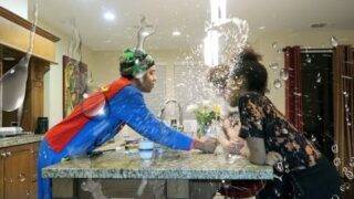 MAGIC WATER BOTTLE TRICK PRANK! (super funny omg!)