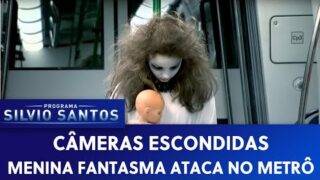 Menina Fantasma Ataca no Metrô (Scary Ghost Subway Prank) – [Pegadinha – Câmera Escondida]