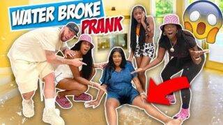 MY WATER BROKE PRANK ON BEAM SQUAD AND FAMOUSTUBE FAMILY!!!