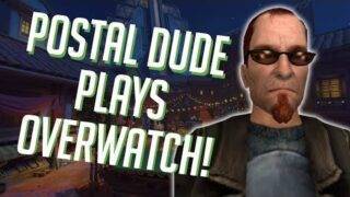 POSTAL DUDE Plays Overwatch! Soundboard Pranks in Overwatch