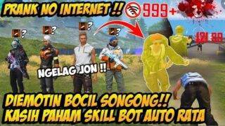 PRANK GLOBAL NGELAG TAMPILAN BOT DIEMOTIN ORANG SONGONG PAKE BUNDLE GURU FRONTAL AUTO KASIH PAHAM !!