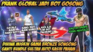 PRANK GLOBAL TAMPILAN BOT GOSONG DIHINA ORANG SONGONG GANTI SET SULTAN AUTO DUEL KOLEKSI SKIN VAULT