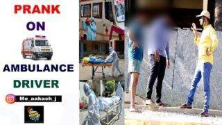 Prank On Ambulance Driver | Prank boy Kannada | Ambulance Driver | Social Experiment | #Viralvideo