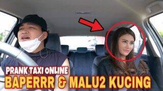 PRANK TAXI ONLINE!! COMBACK LAGI BAPERIN CEWE CANTIK INI SAMPAI MALU2 KUCING