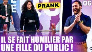 PRANK : UN MEC DES FORCES SPÉCIALES SE FAIT HUMILIER PAR UNE FILLE DU PUBLIC !