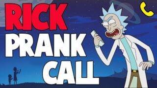 RICK SANCHEZ CALLS A ROBOTIC COMPANY PRANK CALL