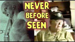 Roswell UFO Witness, Never Before Seen Interview: “He Had Big Eyes”