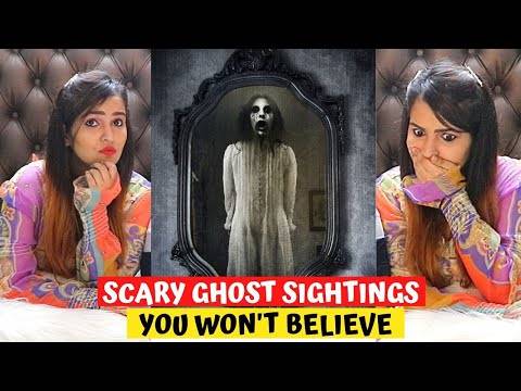 SCARY Ghost Sightings You Won't Believe (Can't UNSEE This) - WTF