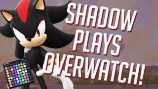Shadow the Hedgehog plays OVERWATCH! Soundboard Pranks in Competitive!