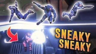 SNEAKIEST ATTACK THAT SHOULDN'T BE POSSIBLE! – Halo WTF & Funny Moments #407