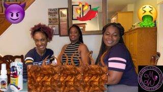 Spicy  Wings Challenge 🔥 🌶 🥵 & Fart Spray Prank 💨 🤮| Marla’s World