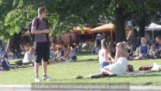 Squirting Hot Girls in Public Prank!