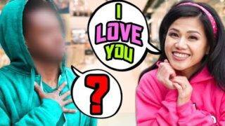 SURPRISING STRANGERS with LOVE PRANKS! Funny Situations & Awkward Moments in Public w/ Best Friends