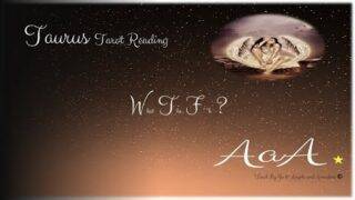 Taurus WTF Tarot Reading -Nothing appears as it seems, The wrong release means an apology!