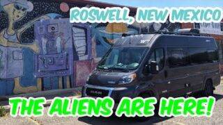 The Aliens Have Landed! 👽 | Exploring Roswell NM | Full-Time Van Life | Travato | Ram Promaster 🚐