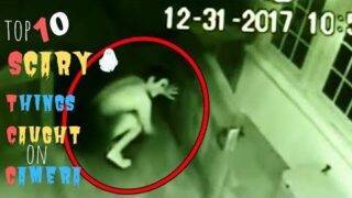 Top 10 Scary Things  You Tubers Caught On Camera | Creepy Ghost Sightings Caught On Tape |