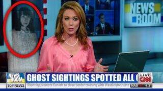 Top 5 Scariest Ghost Sightings CAUGHT ON LIVE TV!