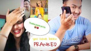 VLOG #18😂 PRANK CALL TO ROZY NAH 😊 (Sister ) Offering MUSIC VIDEO 😤 || TIKTOKER😊 ||SURAJSARISHMAVLOG